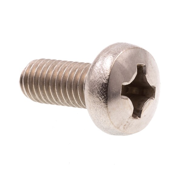 Prime-Line Machine Screw, Metric Pan Head Phil Drive M8-1.25 X 18MM A2-70 Stainless Steel 10PK 9131771 - main